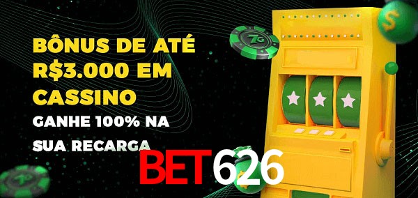 BET626 melhor bônus de depósito